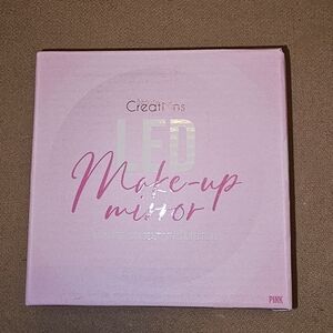 🦉Beauty Creations LED Mirror - Pink